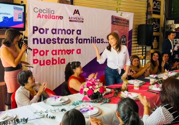 Por familias sanas y felices fortalece Cecilia Arellano la Cruzada por la Salud del Senador Armenta