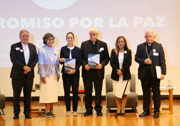 Sheinbaum llama al episcopado a conjuntar esfuerzos por un México más justo y más seguro