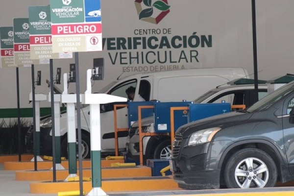 Al 29 de noviembre, más de 46 mil vehículos verificados en Puebla: Medio Ambiente