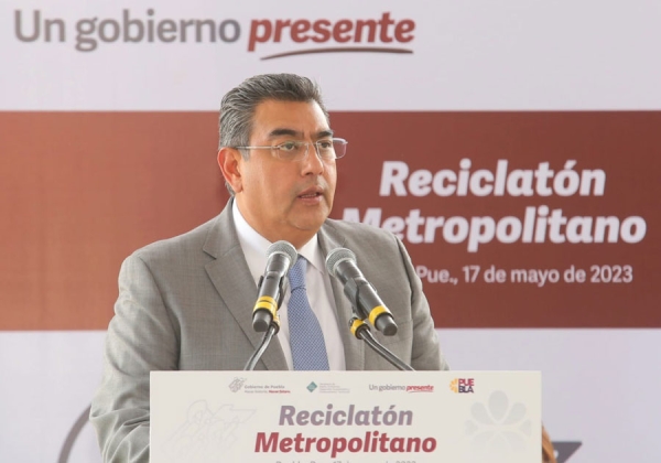 Con Reciclatón, gobierno de Sergio Salomón fortalece cultura del reciclaje y cuidado ambiental