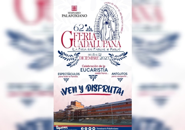 Feria Guadalupana 2023 en el Seminario Palafoxiano