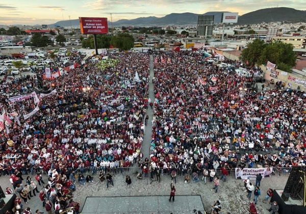 En 2024 vamos a seguir haciendo historia juntos, gobierno y pueblo: Claudia Sheinbaum