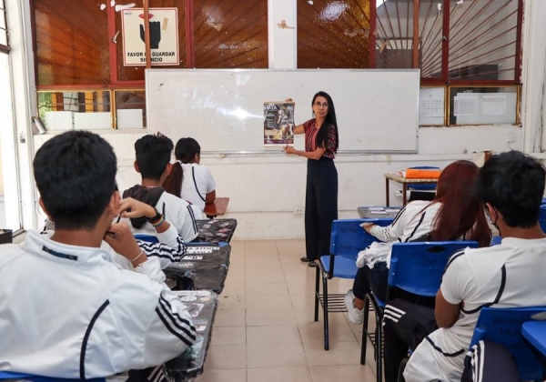 Gobierno de Puebla, sumado a estrategia federal de prevención de adicciones en aulas