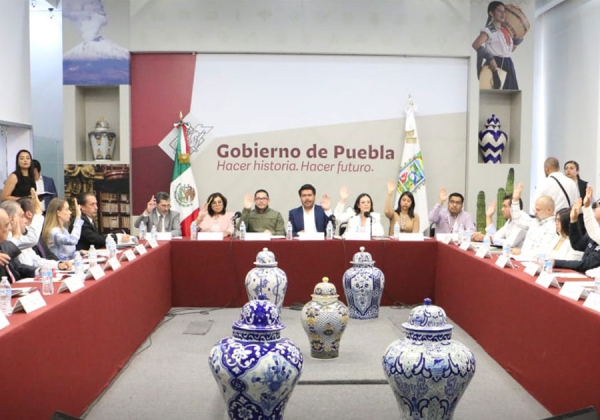 Celebra gobierno de Puebla sesión ordinaria del Consejo Estatal de Seguridad