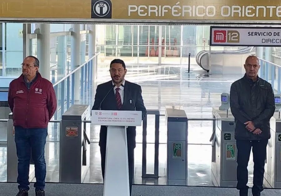 Reabren en su totalidad la Línea 12 del Metro de la CDMX