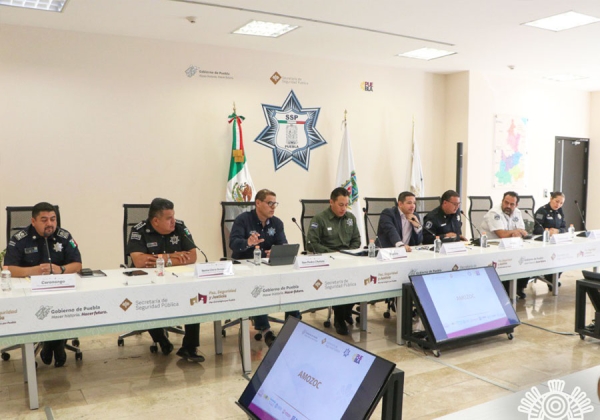 Refuerza SSP coordinación con fuerzas federales y municipales para reducir la incidencia delictiva