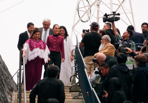 Claudia Sheinbaum participa en la inauguración de la Cuarta Sección del Bosque de Chapultepec