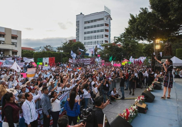 ‘No hay marcha atrás en la Cuarta Transformación’: afirma Claudia Sheinbaum