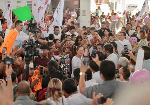 El pueblo de México sabe que somos garantía de la continuidad: Claudia Sheinbaum