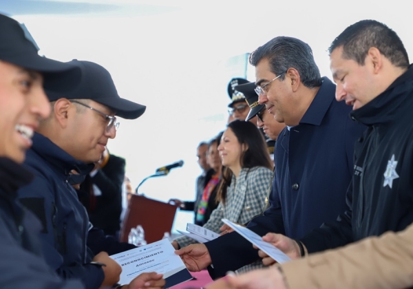 Llama Sergio Salomón a no politizar la seguridad pública y mantener frente contra la delincuencia