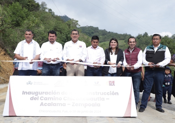 Con caminos y carreteras, Sergio Salomón reactiva el desarrollo de Puebla