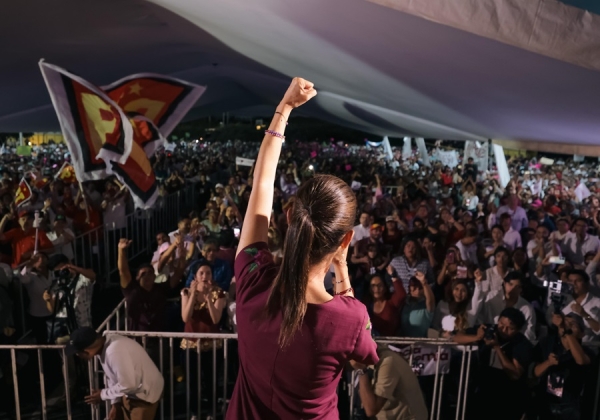 Le espera lo mejor a México en 2024: Claudia Sheinbaum llama a seguir uniendo esfuerzos a favor de la continuidad de la 4T