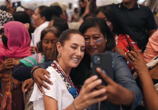 Vamos a continuar con el Plan de Justicia para el Pueblo Seri: Claudia Sheinbaum