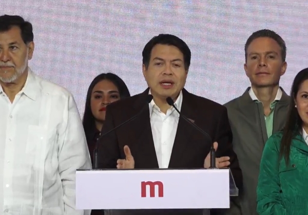 Gana Alejandro Armenta la gubernatura de Puebla: Mario Delgado