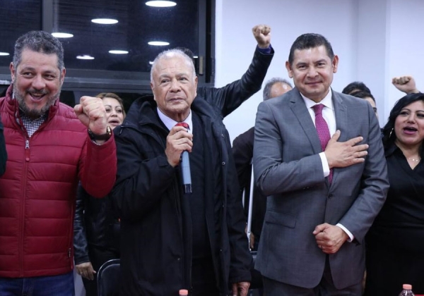 Alejandro Armenta rinde protesta como coordinador de la 4T ante el PT