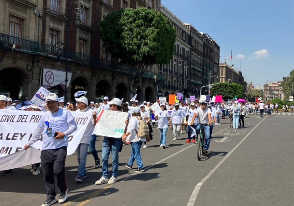 Trabajadores del Poder Judicial extienden paro en protesta por extinción de fideicomisos