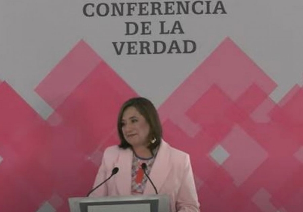 Debuta Xóchitl Gálvez con las ‘Mañaneras de la Verdad’