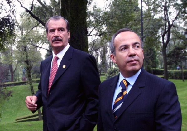 Vicente Fox y Felipe Calderón apoyan a Javier Milei en elecciones argentinas 2023