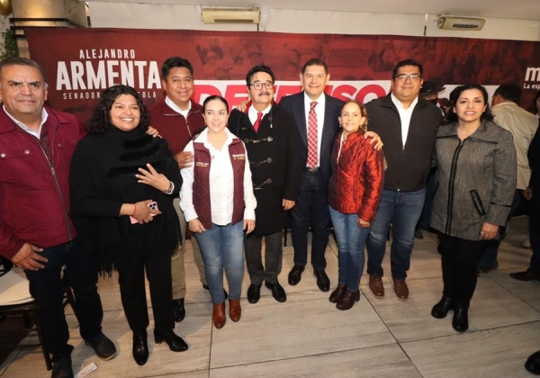 &quot;La megacoalición se integra con quienes amamos a Puebla&quot;: Armenta