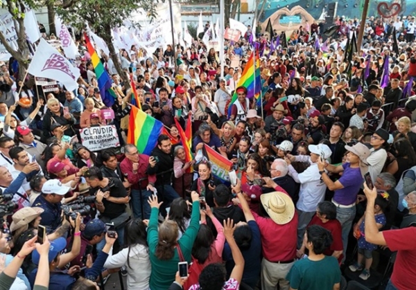 “Hoy regreso a Tlalpan, ilusionada, con cariño y con amor por este movimiento que hemos construido todos y todas”: Claudia Sheinbaum