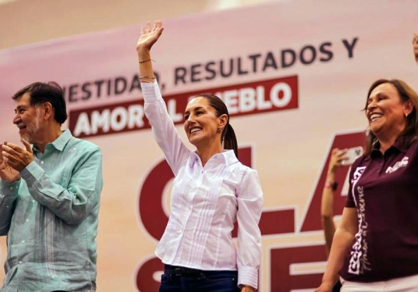 Claudia Sheinbaum arranca en Veracruz precampaña rumbo a la Presidencia de la República