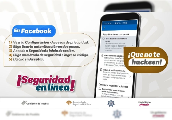 Llama SSP a fortalecer seguridad en Facebook