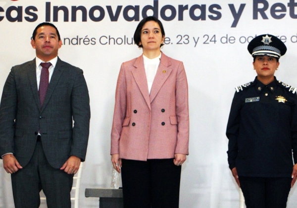 Inaugura gobierno de Puebla “Primer Congreso Nacional de Policías Auxiliares”