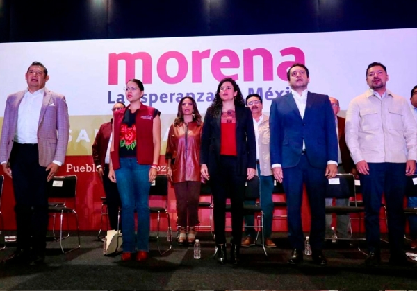 Puebla, lista para consolidar el movimiento de transformación: Olivia Salomón