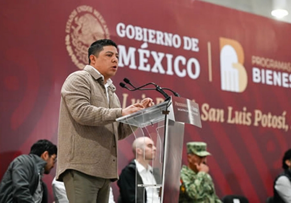 Reprueba AMLO expresiones de apoyo de gobernador de San Luis Potosí a favor de Sheinbaum