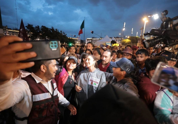 Asiste Claudia Sheinbaum Pardo a los 5 años del Triunfo Democrático para la Transformación de México