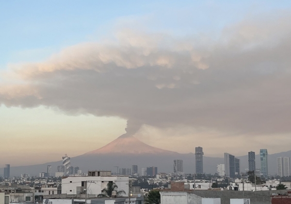 Popocatépetl registró 47 exhalaciones en las últimas 24 horas     
