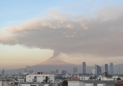 Popocat Petl Registr Exhalaciones En Las Ltimas Horas