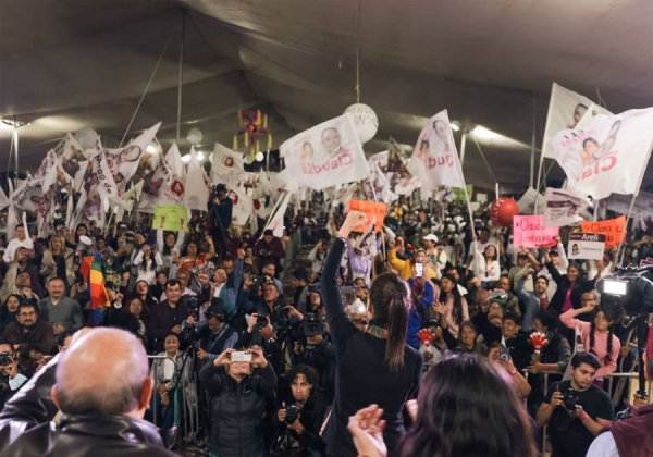 Con unidad, movilización y organización, no hay nada que nos detenga: Claudia Sheinbaum