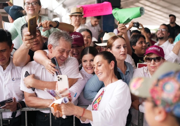 Claudia Sheinbaum refrenda su compromiso en favor del desarrollo en el norte del país