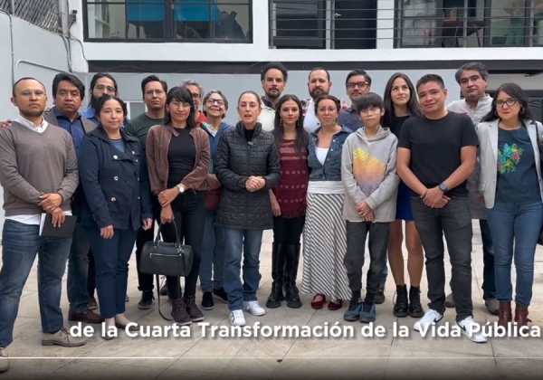 Se suman jóvenes activistas y académicos a Claudia Sheinbaum Pardo