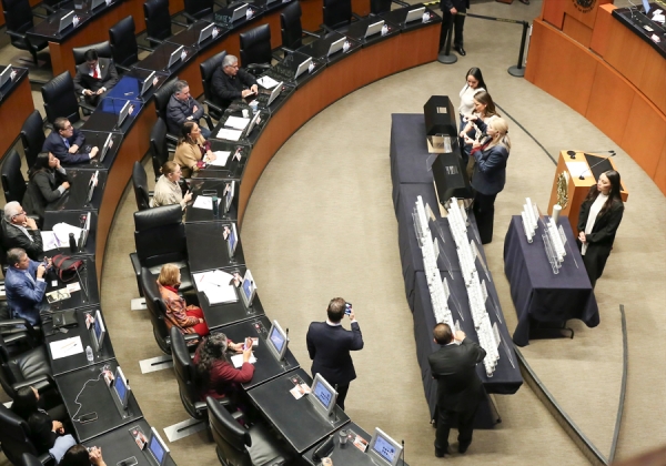 Senado selecciona 927 plazas judiciales para elección democrática en 2025