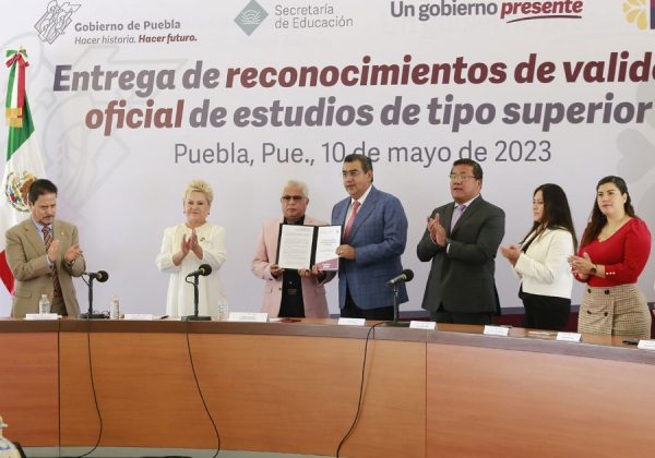 Refrenda Sergio Salomón respaldo de gobierno estatal a instituciones de educación superior