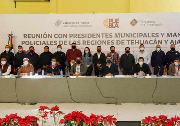 Garantizar seguridad de familias poblanas, máxima prioridad del gobierno estatal: Céspedes