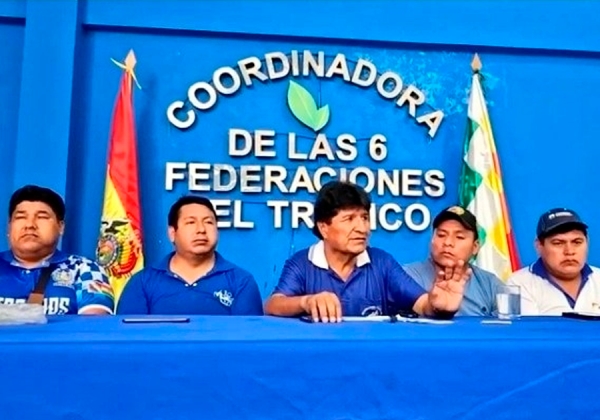 Evo Morales inicia huelga de hambre y condena operativo policial en bloqueos de Bolivia