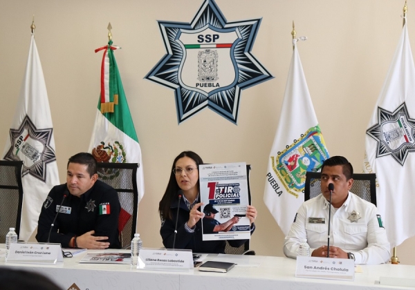 Brinda gobierno de Puebla acompañamiento y capacitación para fortalecimiento de policías municipales