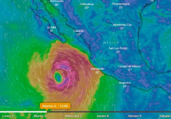 Ante tormenta tropical &#039;Kay&#039;, Puebla registrará lluvias fuertes: Segob