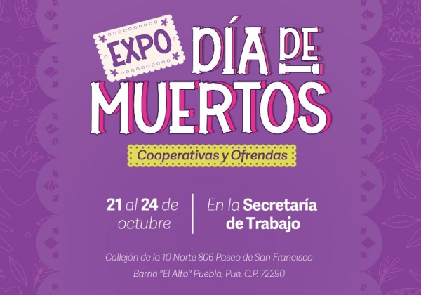 Con expo, gobierno estatal promoverá venta de artículos de temporada de Día de Muertos