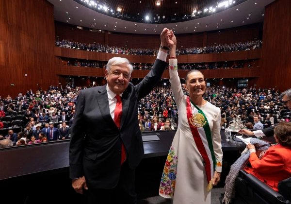 AMLO será recordado como el mejor presidente de México: Sheinbaum