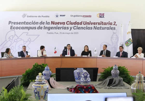 Anuncia Sergio Salomón construcción de Ciudad Universitaria 2