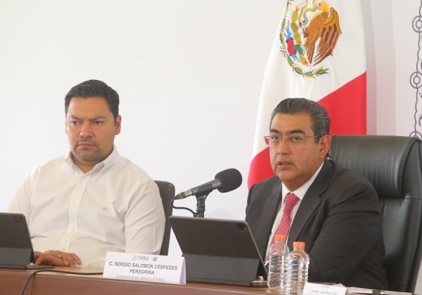 Firme combate a la pobreza en Puebla, recalca Sergio Salomón 