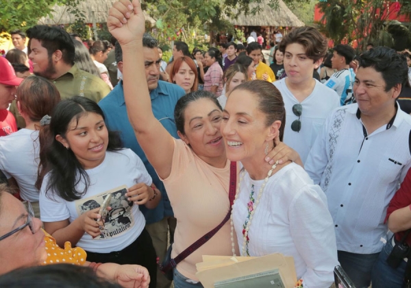 Tienen en sus manos el presente y el futuro del país’: Claudia Sheinbaum a jóvenes de Campeche