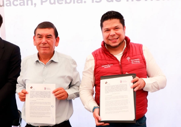 Firman Trabajo y Tehuacán convenio para promoción del empleo