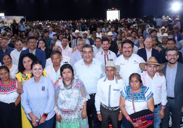 Inaugura Sergio Salomón 5ª edición de la expo café orgullo Puebla