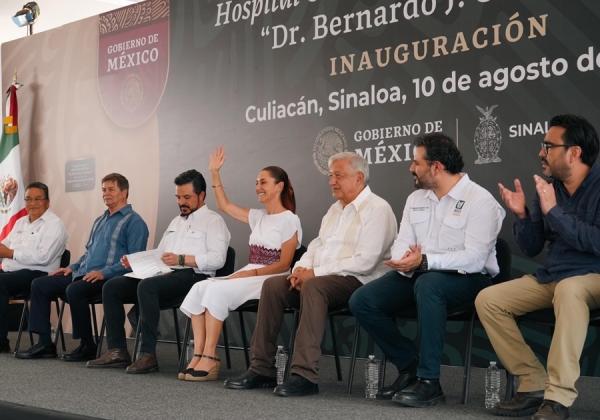 Vamos a seguir apoyando a los hombres y mujeres de Sinaloa: Claudia Sheinbaum