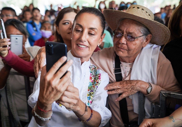 Claudia Sheinbaum es la favorita de simpatizantes de Morena en Estados Unidos y Canadá